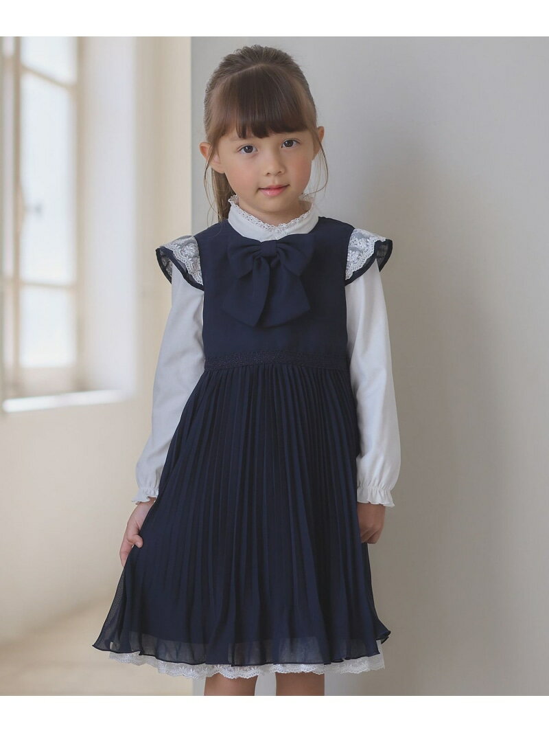 【SALE／30%OFF】シフォン プリーツ ワンピース ANY KIDS エニィ ワンピース・ドレス ワンピース ネイ..