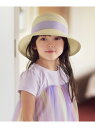 【SALE/30%OFF】後ろ割れ リボン ブレード ハット any FAM KIDS エニィファム 帽子 ハット ピンク ベージュ グリーン ブラウン【RBA...