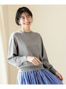 【SALE/50%OFF】【洗濯機可】スプリングラグランニット any FAM エニィファム トップス ニット ピンク グレー グリーン ホワイト ブルー【RB...