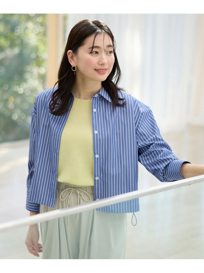 ストライプドロストシャツanyFA...