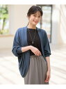 【SALE/50%OFF】【洗濯機可/UVケア】ドルマンスリーブカーディガン any FAM エニィファム トップス カーディガン グレー ブラック ベージュ ...