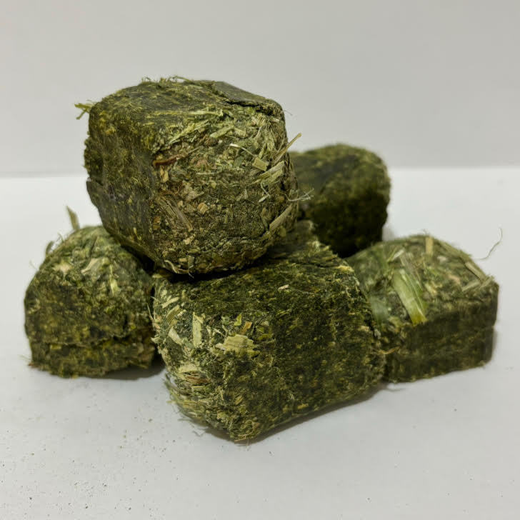 【any grass】 うちの子おやつ USA産 ヘイキューブ premium green 3.2Kg 6Kg