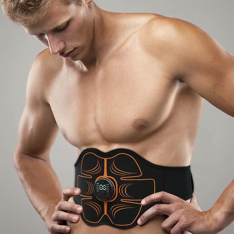 ems 30段階強度調整可能 最強モデル ems お腹痩せマシン ダイエット器具 シックス...