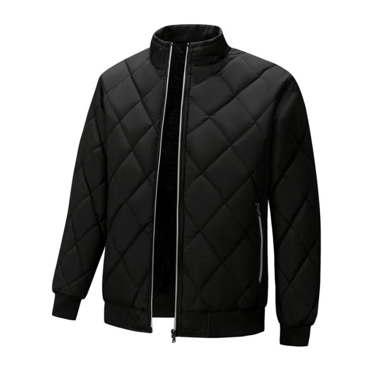 メンズ 裏起毛 ジャンパー ジャケット キルティングジャケット スタンドカラー 立ち襟 メンズ キルティング 中綿ジャケット 中綿ブルゾン アウター 綿入れ 秋服 冬服 お洒落 大きいサイズ 中綿ジャケット 暖かい 防寒 ブルゾン メンズ