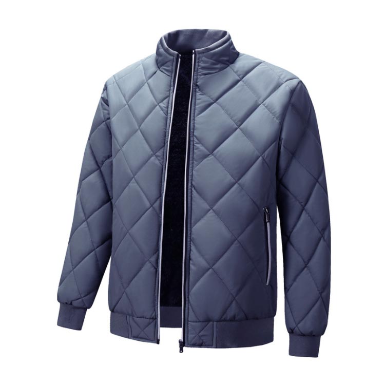 メンズ 裏起毛 ジャンパー ジャケット キルティングジャケット スタンドカラー 立ち襟 メンズ キルティング 中綿ジャケット 中綿ブルゾン アウター 綿入れ 秋服 冬服 お洒落 大きいサイズ 中綿ジャケット 暖かい 防寒 ブルゾン メンズ