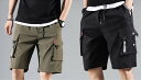 ビーチパンツ メンズ ショートパンツ 半ズボン 速乾 涼しい 短パン ハーフパンツ ボトムス カーゴパンツ スポーツウェア 夏服 夏物