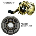 シマノ 01 カルカッタ コンクエスト 50 51 パーミングカップ側 単品仕様 ツインベアリング 【GSツイン】 セラミックベアリング ハイレスポンスキット(...