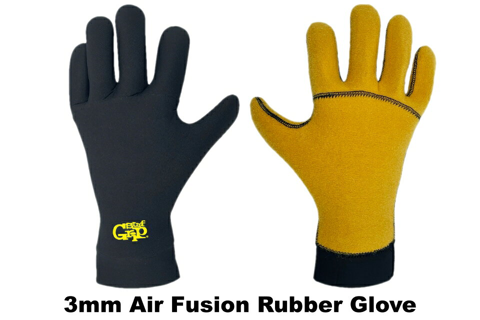 SURF GRIP 3732-3737 3mm 5finger Air Fusion RUBBER GLOVE サーフグローブ サーフ...
