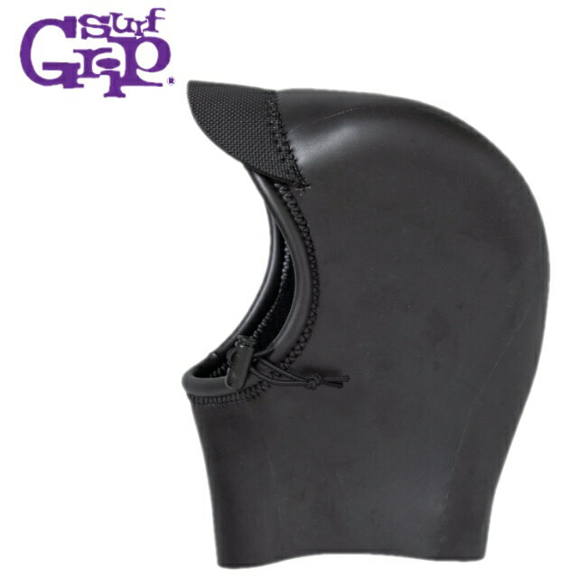 Rakuten - SURFGRIP サーフグリップ Re:Thermo Smooth-Rubber 2mm HOODサーフィン キャップ サーフフード 防寒 起毛 ヘッドギア サーフキャップサーモ スムース ラバー スキン 日本製 フード