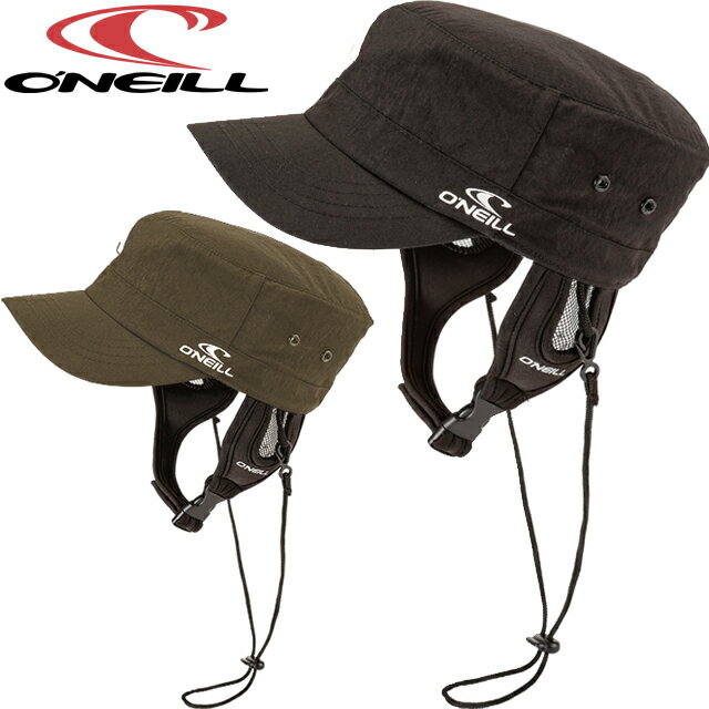 O'NEILL #410-901 UVP WORK CAP サーフキャップ 頭囲調整 サーフィンオニール ビーチキャップ マリンキャップ マリンスポーツ マリンハットサーフハット 顎ベルト UVカット ワーク キャップ