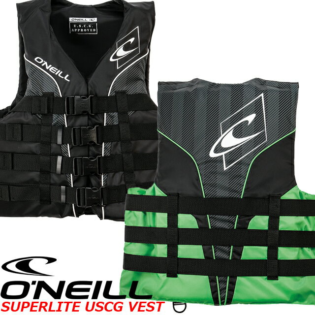 オニール O'NEILL スーパーライト USコーストガードベスト WB-12504バックル ナイロンベスト ライフジャケット SUPサップ ライフベスト ジェ...