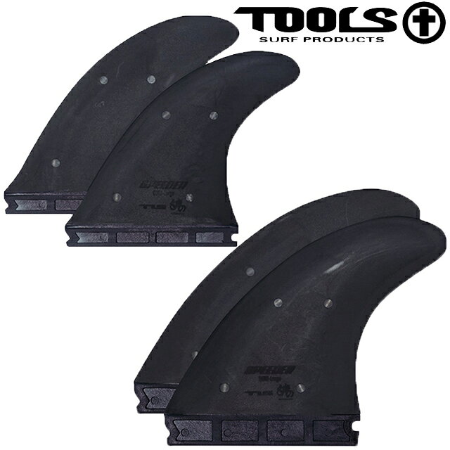 TLS SPEEDER FIN TRI-QUAD LARGE SET FUTURE 対応 4枚セットサーフィン ボードフィン フィン スプリング バネ 4フィン ラージフューチャー クアッド 日本製 国産