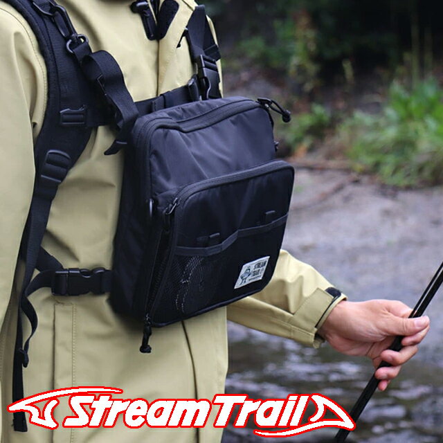 Rakuten - Stream Trail ストリームトレイル CHEST BAG COALA チェストバッグコアラ 釣り タックルバッグ タックルボックス 釣り用カバンフィッシングバッグ ルアー チェストバッグ
