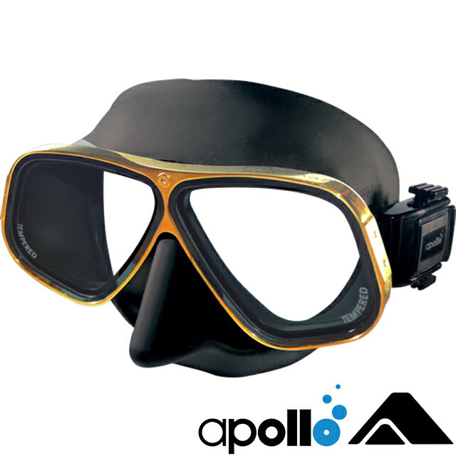 apollo アポロ 日本潜水機 バイオメタルマスク pro プレミアムゴールド マスク ダイビング シリコンマスク シリコン製スキューバダイビング スクーバダイビング マスク スキンダイビング フリーダイビング スピアフィッシング 小容量