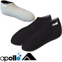 apollo アポロ マリンソックス ショートタイプ SOX インナーソックス ブーツ ダイビング 靴下 マリンシューズ ソックス ドライスーツ フルフット フィン