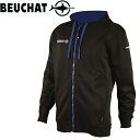 BEUCHAT フーディー 14232 ブッシャー ブッシャ パーカー フード ダイビングスウェットトレーナー ジップアップパーカーコットン ZIP-UP HOODIE