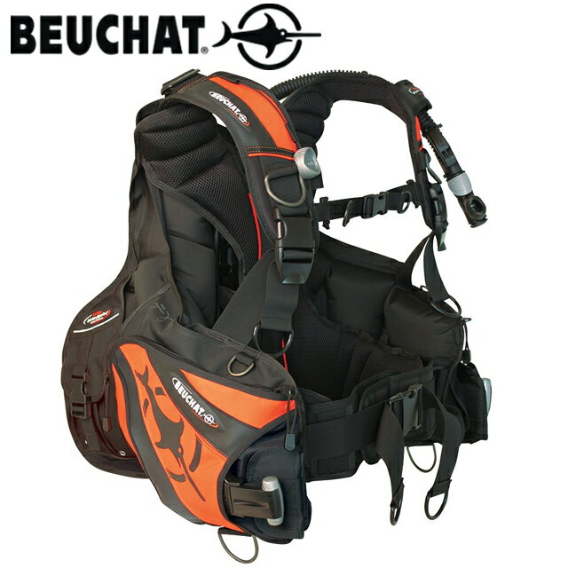 ブシャ ブッシャー BEUCHAT MASTERLIFT X-AIR COMFORTダイビング スキューバ スクーバ BCD BC 重器材 メンズ インフレーター34567