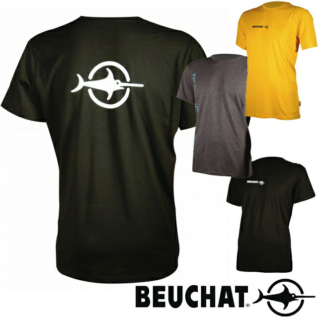 BEUCHAT Tシャツ ブッシャー ブッシャ ティシャツ 半袖ダイビング シャツ ダイビングウェア シャツ カットソー