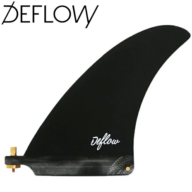 DEFLOW 6.5 BONZER BLACK ボードフィン サーフボード フィンSINGLE BOX シングル センターフィン サー..
