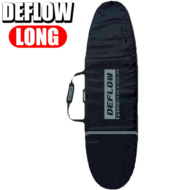 CORE BOARDBAG 5mm LONGBOARD コア・ボードバッグは、軽量で耐久性に優れ、ボードをしっかりと保護するため、毎日のサーフィンに最適な相棒です。 5mmのパッド入り保護層と頑丈なブラックPE素材の外装により、フィン付きでもフィンなしでもボードをしっかりと保護します。 中央のパッド入りハンドルとショルダーストラップを備え、移動中の快適さも追求しています。 ・5MM TOP [+] BOTTOM PADDED PROTECTION ・1 BOARDS CAPACITY ・EXTERNAL FEATURES BLACK PE MAIN FABRIC YKK ZIPPERS REMOVABLE ・SHOULDER STRAP NEOPRENE ・PADDED CENTRAL HANDLE