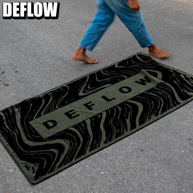 DEFLOW TOWEL ビーチタオル マリンタオル お着替えタオルデフロー サーフィン マリンスポーツ 海水浴 タオル タオルケット