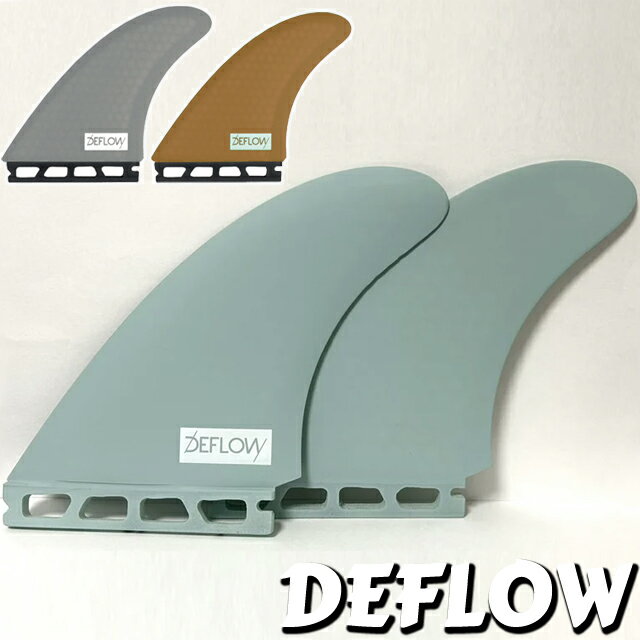 DEFLOW TWIN DUETTE HONEY COMB ボードフィン EVOデフロー ツイン サーフィン サー...