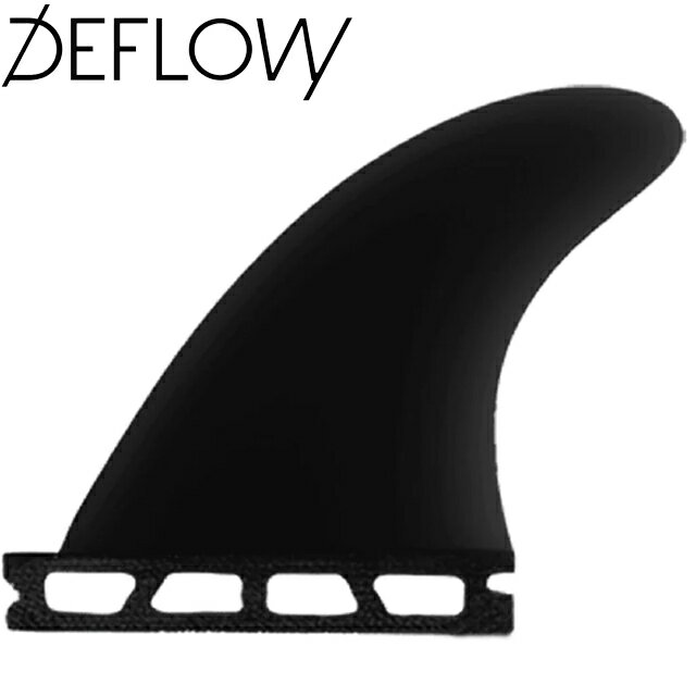 DEFLOW SIDE BITES EVO - BLACK サイドバイト サーフィンサーフボード サイドフィン 2フィン　デフロー