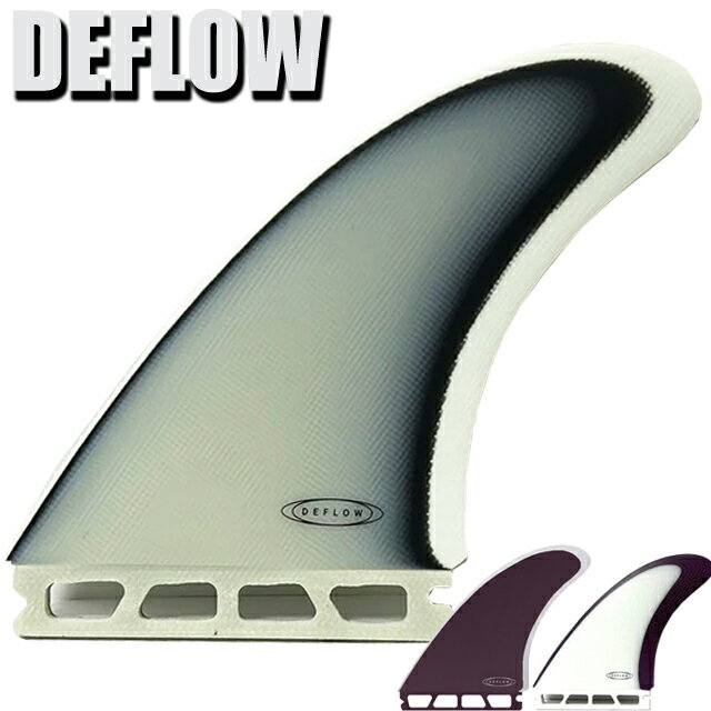 DEFLOW TWIN DUETTE FIBERGLASS ボードフィン FUTURE TWINデフロー ツインフィン フューチャー サーフボード フィン サーフィン