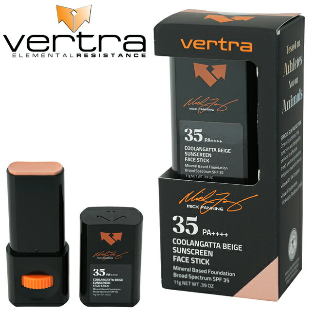 VERTRA FACE STICK COOLANGATTA BEIGE SPF 35 バートラフェイスティック クーランガッタベージュ 日焼け止め 日焼止め日焼け防止 スティック サーフィン ダイビング アウトドア