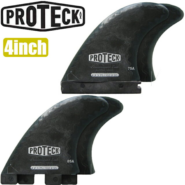乐天商城 - PROTECK 4.0 SIDE X-FOIL 80A BLACK/SMOKE サイドフィンセットプロテック ボードフィン フューチャー FCS FUTURE ロングボードサーフボード サーフィン フィン ロングボード