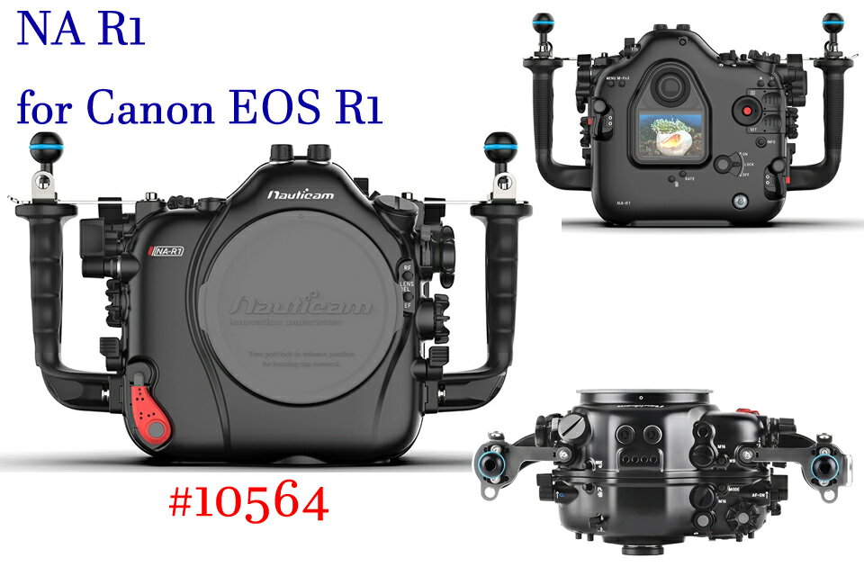 Nauticam ノーティカム NA R1 Canon EOS R1用 ハウジング 10564水中カメラ キャノン イオス R1 水中ハウジング ダイビング 水中撮影