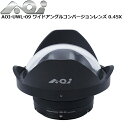 AOI エーオーアイ AOI-UWL-09 ワイドアングルコンバージョンレンズ 0.45X21409 広角レンズ ワイドレンズ ダイビング 水中撮影水中カメラ ...