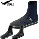 GULL GA-5642C GSブーツ メンズ 3mm ダイビング ブーツ デッキソール マリンブーツガル ファスナー付き 3ミリ ダイビングブーツ