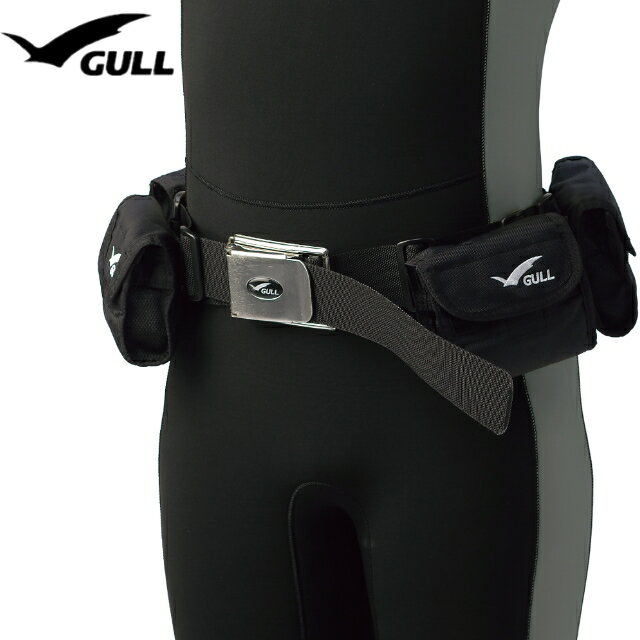 GULL GG-4620A GULLアジャスタブル ウエイトベルトガル ダイビング マリンスポーツ ウエイト おもり バックル ベルト