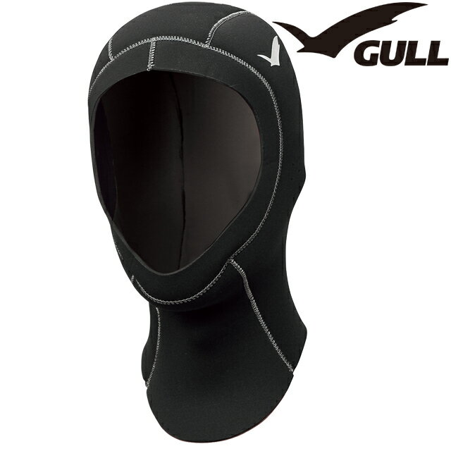 GULL GW-6661A 3mmFIRフード メンズ レディース ダイビングFIR フード ダイブフード ウェットスーツ 起毛 ユニセックス 男女兼用
