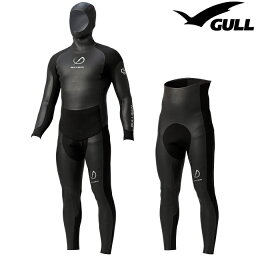 GULL ガル APNEA TOPPER & LONG PANTS アプネアタッパー&ロングパンツ メンズ 3mmGW-6671A SKIN スキン ダイビング ウェットスーツ ウエットスーツスクーバダイビング スキンダイビング スキューバダイビング 保温