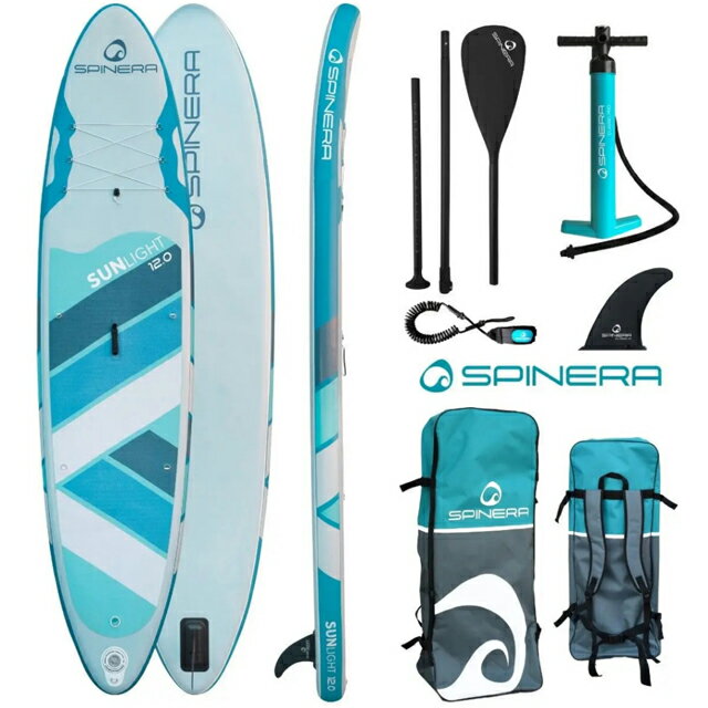 SPINERA スピネラ インフレーターSUP 23097 SUPボードSPINERA SUP SUN LIGHT 12' インフレータブル SUP..