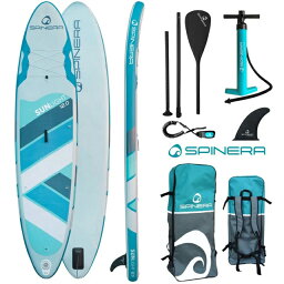 SPINERA スピネラ インフレーターSUP 23097 SUPボードSPINERA SUP SUN LIGHT 12' インフレータブル SUP エアーサップパドル フィン バッグ リーシュ ポンプ付き