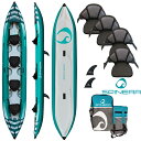 SPINERA 25132 Hybris 510 インフレータブル カヤック 4人乗り フルセット カヌースピネラ ハイブリス 510 強化 PVC チューブ ...