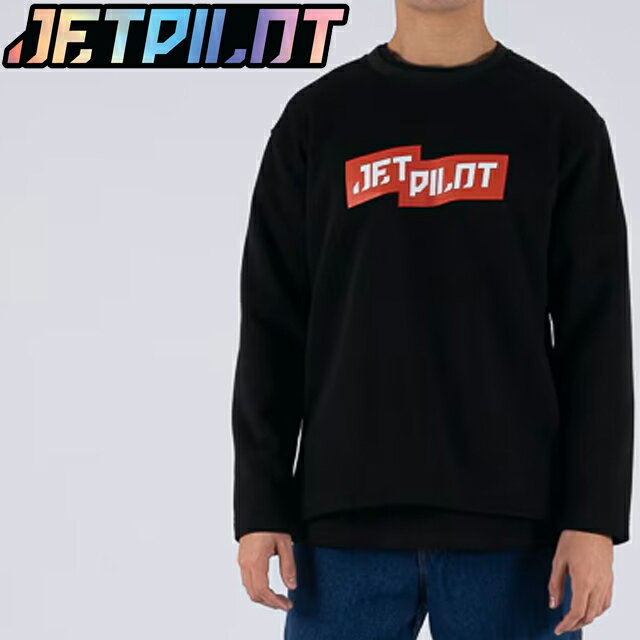 JETPILOT CORE07 スタップル クルー トレーナー 長袖 スウェットジェットパイロット スエット コットン 長袖トレーナー 水上バイクジェット ウェイクボード