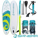 SPINERA スピネラ インフレーターSUP 21112-Teal SUPボードSPINERA CLASSIC 9'10 インフレータブル SUP エアーサップスタンドアップパドルボード パドル フィン バッグ ポンプ付き その1