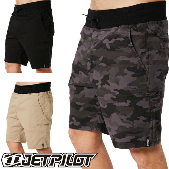 JETPILOT ジェットパイロット ストレッチ アウト ウォーク ショートパンツJPW44 STRETCHED OUT WALK SHORT ハーフパンツウエイクボード ジェット 水上バイク アパレル