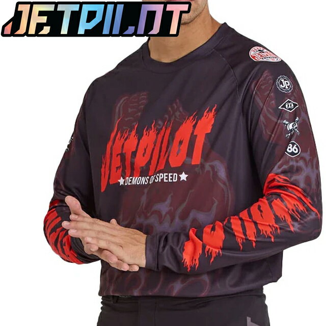 JETPILOT S24623 BANDIT JERSEY ラッシュガード 軽量 速乾 水上バイクジェットパイ...