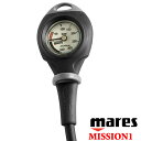 MARES マレス mission1 ミッション 1 414417 ダイビング残圧計 ゲージ コンソールゲージ 残量計