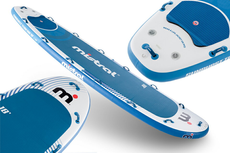 MISTRAL BIG SUP SUNBURST TEAM 18'0 MEGASUP�ߥ��ȥ�� �ӥå�SUP ����С����ȥ����� 18ft 18�ե����ȥ���ե졼���֥� AIRSUP ���롼�� ��Ϳ� �쥯�졼�����
