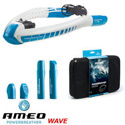 パワーブリーザー WAVE AMEO SPORTSスノーケル シュノーケル アメオスイミング スキンダイビング スノーケリング