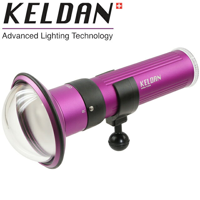 KELDAN MU-8220 Video 8MR CRI82 11,000ルーメン 水中ライトケルダン ダイビング ビデオライト ワイヤレスリモコン対…