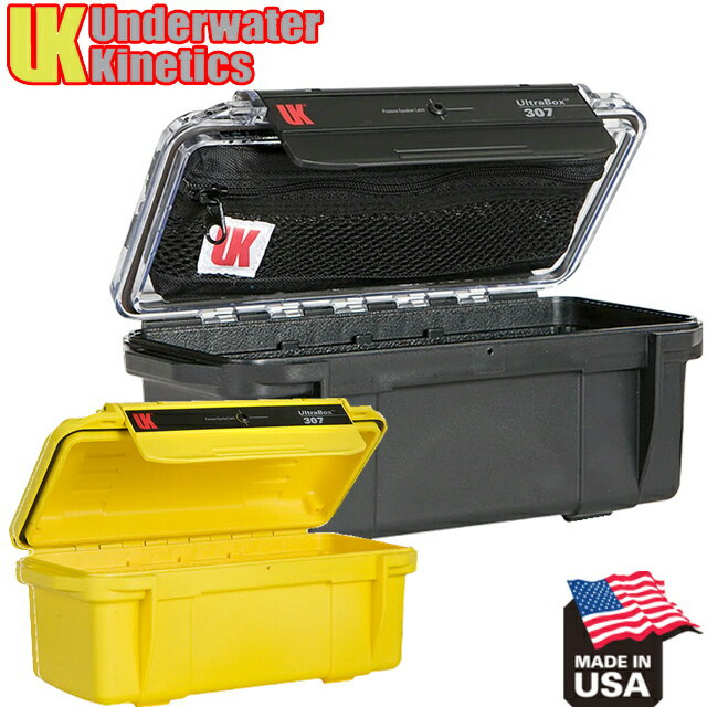 UK ウルトラボックス 307 Underwater Kinetics Type A Type B DXドライケース 丈夫 タフ ABS樹脂 防水 圧力放出設計 衝撃 防水 防湿 気密 防塵 BOXカメラ スマホ ハードケース ダイビング ケース ペリカンケース