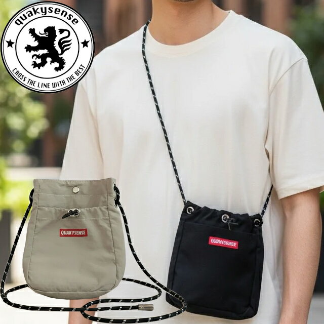 Other - quakysense Mini Shoulder Bag ショルダーバッグ アウトドアバッグ ジェットクエーキーセンス ドロップコード パラコード 水上バイク スマホバッグ