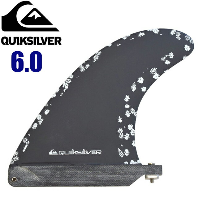 QUIKSILVER QS SINGLE FIN 6 BLACK {bNXtBNCbNVo[ T[tB T[t{[h tB VO{bNX